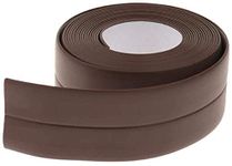 YELONA® Wall Sealing Strip,Waterproof Self-Adhesive Kitchen Caulk Tape Bathroom Basin Edge Decorative Trim, Waterproof Bathroom Chamber Pot Gap Corner Line Sticker.(BROWN)