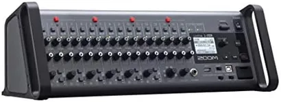 Zoom LiveTrak L-20R Digital Mixer & Multitrack Recorder, Rack Mountable, 20-Input/ 22-Channel SD Card Recorder, 22-in/4-out USB Audio Interface, 6 Customizable Outputs, Wireless iOS Control