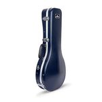 Crossrock ABS Molded Case for A-Style Mandolin with Removable Shoulder Straps-Blue(CRA862MABL)