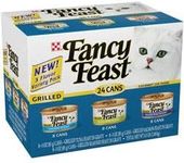 Fancy Feast Purina Grilled Seafood Feast Variety Pack, 4.5 lb