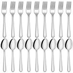 24-piece Forks and Spoons Silverwar