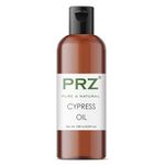 PRZ Cypress Essential Oil - Pure Natural & Therapeutic Grade Oil for Aromatherapy, Skin Care & Hair Care, 200 ml