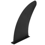 Surf SUP Fin, 11in Surfboard Fin Fixed Socket Type Black Safety Kayak Skeg Tracking Fin Integral Fin, Detachable Center Fin Stand Up Paddle Board Replacement Fin for Long Board Surfboard Paddleboard