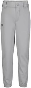 Under Armour Boys' Pre-School UA Baseball Pants 4 Gray