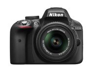 Nikon D3300 24.2 MP CMOS Digital SLR Camera with 18-55mm Zoom Lens - Black