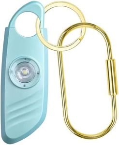 Personal Alarm | Police Approved | Super-Loud! @ 140dB | LED Flash Light | Super-Long Battery Life (Aqua)