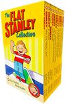 The Flat Stanley Adventures Series Collection 12 Book Box Set by Jeff Brown (Magic Lamp, In Space, Invisible, Flat Again, Amazing Mexican Secret & MORE!)