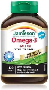 Jamieson Omega 3 + MCT 120 Softgels