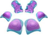 Kids/Youth Knee Pad Elbow Wrist Pads Guards Protective Gear Set, for Roller Skates,Cycling Bike,Skateboard,Inline Skatings,Scooter Riding,and Other Outdoor Sports Activities
