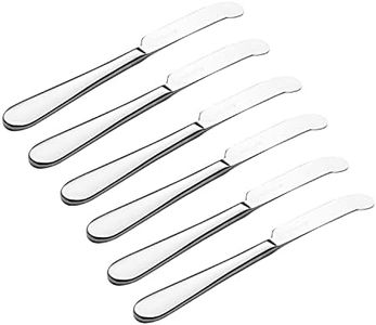 Viners Select 18.0 Stainless Steel Butter Knives, Set of 6, Silver, 27.6 x 19 x 2.5 cm