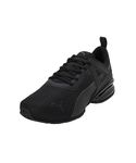 Puma Unisex-Adult Haste Black-Dark Coal Running Shoe - 9 UK (37880301)