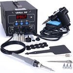 YIHUA 948 Upgraded 2 in 1 ESD Safe 80W Desoldering Station and 60W Soldering Iron- Desoldering Gun and Soldering Station °F /°C