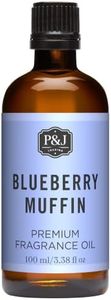 P&J Trading Fragrance | Blueberry Muffin Oil 100ml - Candle Scents for Candle Making, Freshie Scent, Soap Making Supplies, Diffuser Oil Scents