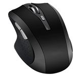 elec Space Vertical Left-Handed Mouse, STAR-LINK Left Hand Ergonomic USB Wired Mice, Adjustable DPI(1000/1200/1600), 6 Buttons Optical Mouse for Office Gaming PC Laptop Computer Desktop Mac (Black-2)