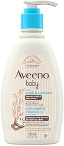 Aveeno Baby Daily Moisturizing Wash & Shampoo Coconut Scented, 354 mL ​