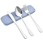 Travel Silverware Set with Case, Re