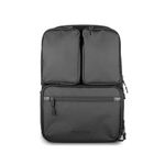 Kenneth Cole Reaction Ryder Coated Polyester Laptop Backpack, Black, 17.5’H x 12’W x 7’D, 2.45 lbs, 1.11 L