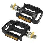 Lixada Mountain Bike Pedals,Mountain Bicycle Pedals Quick Release Pedals MTB Cycling Platform Pedal with Pedal Extender Adapter