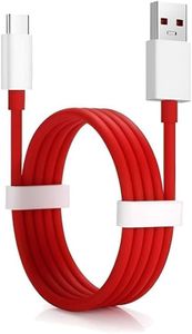 Oneplus Original Fast 80W USB Type C Data Sync Fast Charging Charger Cable for One Plus 12,12r,11,11r,10r,10t,10,10 pro,9 Pro,8,8T,7t,7t Pro,6,Nord,4,3,2,2t,Ce2 Lite,Ce3 lite,Nord Ce3,Ce4, By Tu-dox