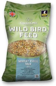 Copdock Mill Wheat Free Wild Bird Seed 20kg – Deters Pigeons – All Year-Round Bird Food – Bird Seed for Small Garden Birds such as Robins, Blackbirds and Sparrows – 100% Natural