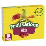 Mott's Fruitsations + Veggie Gluten Free Berry, 10-Count, 226 Gram