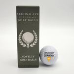 Second Ave Pack of 3 Golf Balls Wor