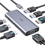 USB C to Dual HDMI Adapter,USB C Do