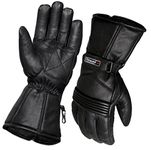 NORMAN Thermal Motorbike Motorcycle Leather Gloves Waterproof Protection Winter Summer (XL)