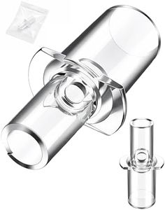 Benut 120 Pcs Breathalyzer Mouthpieces Individually Wrapped Compatible with S80, Trace, Scout, Element & S75 Breath Alcohol Testers (120 Count (Pack of 1))