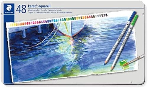Staedtler Karat Aquarell Watercolour Pencils (Pack of 48)