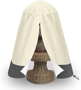 SOKINGCOVER Garden Fountain Cover 36"x42" Weatherproof Fountain Cover for Winter 420D Waterproof Oxford Cloth, Weather Resistance