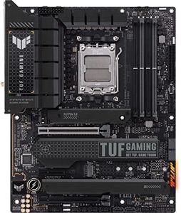 ASUS TUF Gaming X670E-PLUS WiFi AMD X670 AM5 Ryzen™ Desktop 9000 8000 & 7000 ATX Motherboard 14+2 Power Stages, PCIe® 5.0, DDR5, 4X M.2 Slots, USB 3.2 Gen 2x2 Type-C®, USB4® Support, WiFi 6E, 2.5Gb