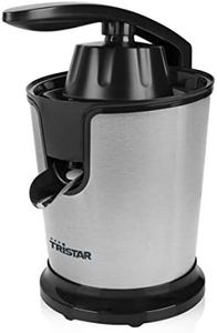 Tristar Spremiagrumi Elettrico Semiprofessionale CP-3002, 85 W, Acciaio Inossidabile, Argento