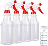 Empty Spray Bottles (16oz/4Pack) - 