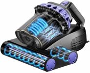 Mayking Mattress Vacuum Cleaner with 2 Rollers, AI Dust Detection, MV04