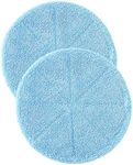 DR DAPPER 2pc 12" Microfiber Carpet Bonnet 437053 Pad Fit for Oreck Orbiter