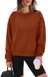 WIHOLL Sweatshirt for Women Crewnec