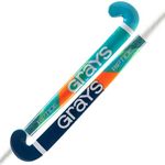 GRAYS Riptide Ultrabow Junior Hockey Stick (Blue/Green, 35)