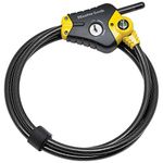 HCO Master Lock 8413DPF Python Adjustable Locking Cable, 6-Foot X 3/8-Inch