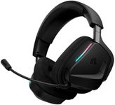 Corsair Void v2 MAX Wireless Gaming Headset for PC, PS5, PS4, Switch, Mobile - Simultaneous 2.4GHz+Bluetooth, Dolby Atmos, Sonarworks SoundID, 70Hr Battery, Fast Charging, Clear Microphone - Carbon
