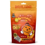 Teaza Energy Pouches, Chewing Tobacco Alternative Nicotine Free, Smokeless Alternative Snuff & Healthy Dip Pumpkin Spice Flavor | 25 Count Pouch Bag