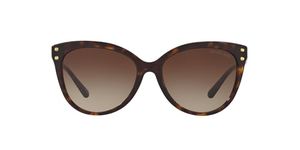 Michael Kors Women's JAN 300613 55 Sunglasses, Dark Tortoise Acetate/Browngradient