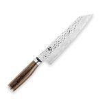 Shun Cutlery Premier Kiritsuke Knife 8”, Master Chef's Knife, Ideal for All-Around Food Preparation, Authentic, Handcrafted Japanese Knife, Professional Chef Knife,Silver