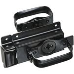 Swinging Door Latch - B25 Black Door Latch