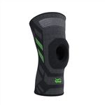 TYNOR Knee Cap Air Open Patella, 1 Unit (Medium, Black & Green)