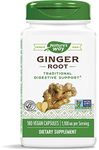 Nature's Way Ginger Root, 550mg, 180 Capsules (Pack of 2)