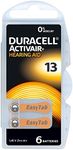 Duracell Activair Hearing Aid Batteries Type 13 Pack of 120