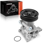 A-Premium Engine Water Pump with Gasket & Pulley Compatible with Suzuki Grand Vitara 2009-2013 Kizashi SX4 2010-2013 SX4 Crossover 2012 2.0L 2.4L