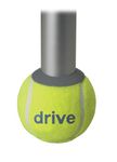 Drive Medical 10121 Walker Tennis Ball Glides, Yellow