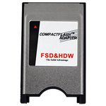 New Compactflash Card to PC Card Adapter Notebook PC Laptop PCMCIA Compact Flash Memory Card PC CF Card Reader CNC